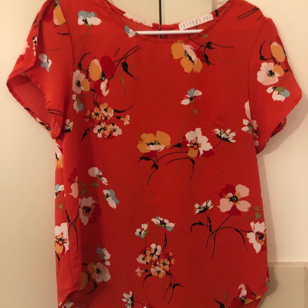 Red Blouse